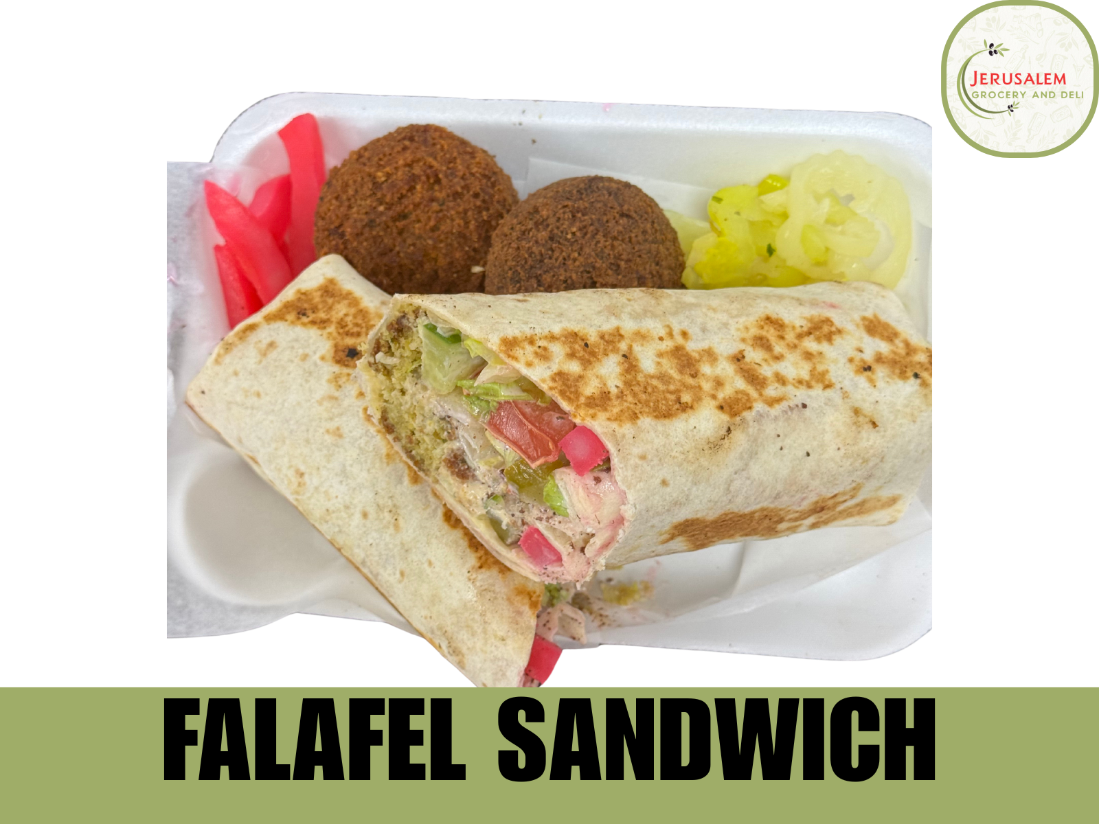 falafel sandwich